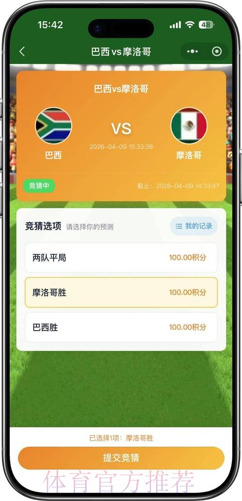 2026世界杯竞猜推荐热门